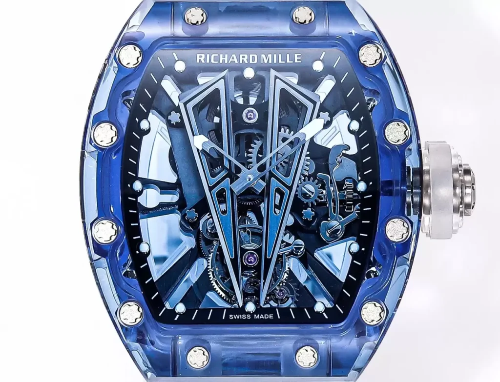 Richard Mille RM27-03 Tourbillon Blue Sapphire Best Replica MS Factory (1)