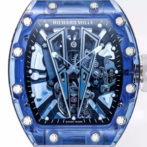 Richard Mille RM27-03 Tourbillon Blue Sapphire Best Replica MS Factory (1)