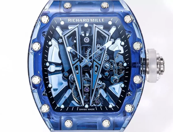 Richard Mille RM27-03 Tourbillon Blue Sapphire Best Replica MS Factory (1)