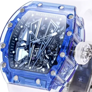 Richard Mille RM27-03 Tourbillon Blue Sapphire Best Replica MS Factory (1)