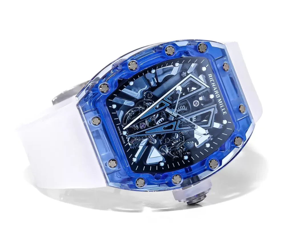 Richard Mille RM27-03 Tourbillon Blue Sapphire Best Replica MS Factory (1)