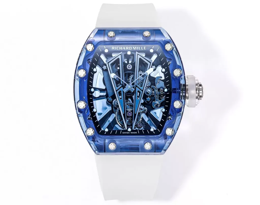 Richard Mille RM27-03 Tourbillon Blue Sapphire Best Replica MS Factory (1)