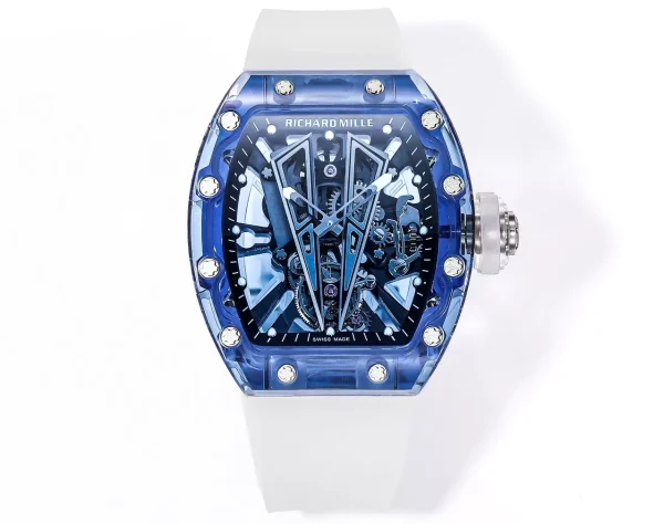 Richard Mille RM27-03 Tourbillon Blue Sapphire Best Replica MS Factory (1)