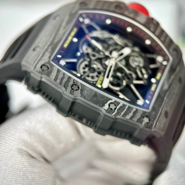 Richard Mille RM35-01 Carbon Best Replica Watch BBR Factory 44mm (3)