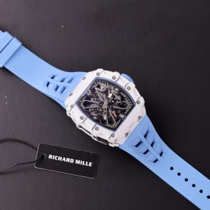 Richard Mille RM35-03 Rafael Nadal Replica Watch Rubber Band 43x49mm (1)