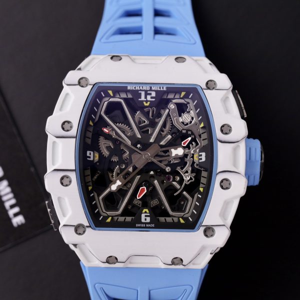 Richard Mille RM35-03 Rafael Nadal Replica Watch Rubber Band 43x49mm (1)