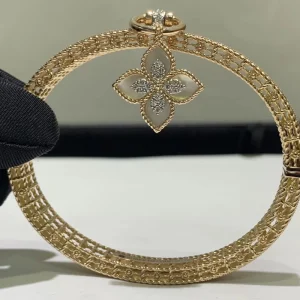 Roberto Coin Womens Bracelet Custom 18K Gold Diamond (2)