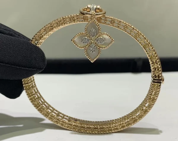 Roberto Coin Womens Bracelet Custom 18K Gold Diamond (2)