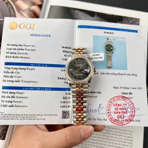 Rolex DateJust 126231 Customs Bezel Moissanite Diamonds VS Factory 36mm (3)