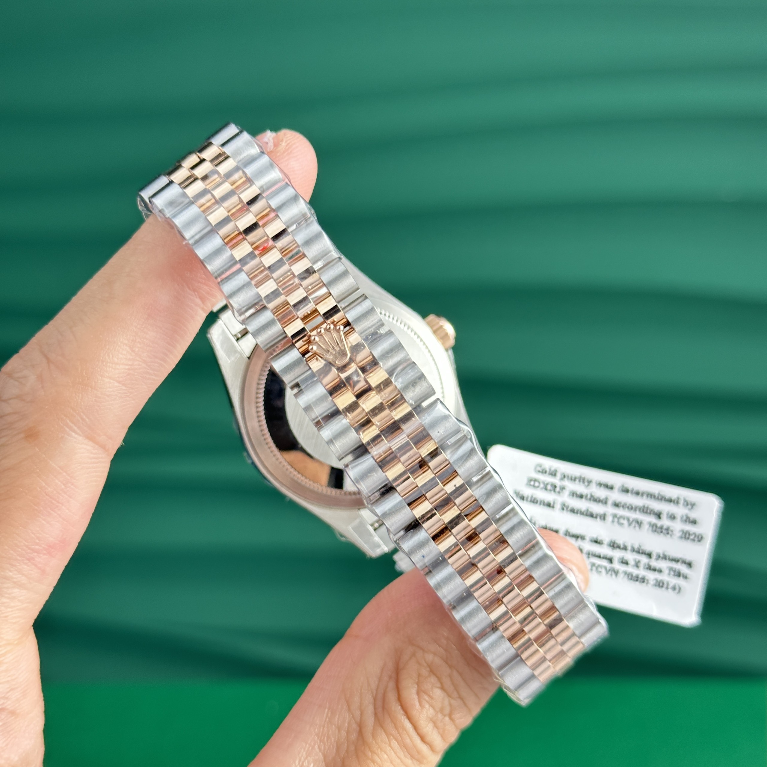 Rolex DateJust Gold Wrapped Chocolate Dial GM Factory Best Replica (9) Rolex DateJust Gold Wrapped Chocolate Dial GM Factory Best Replica (7)