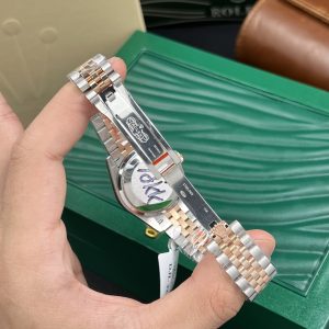 Rolex DateJust Gold Wrapped Sundust Pink Dial GM Factory 31mm (1)