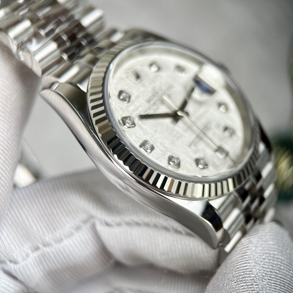 Rolex DateJust Meteorite Dial Best Replica Clean Factory 41mm