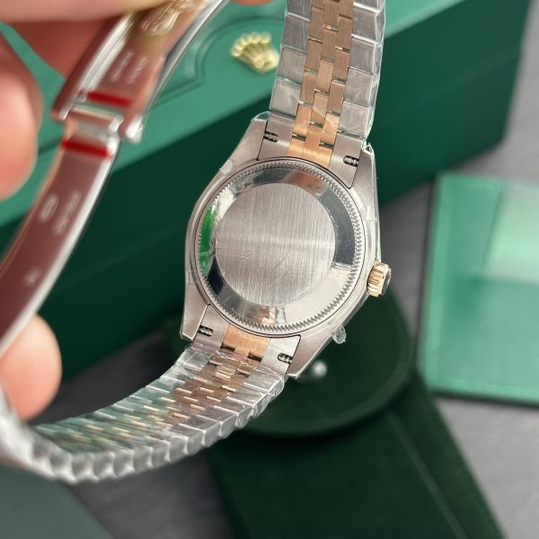 Rolex DateJust Mother Of Pearl Dial Demi Rose Gold Women's 31mm (1)