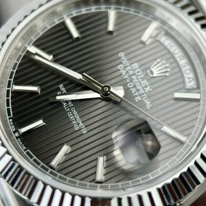 Rolex Day-Date 228236 Replica Watch Gray Dial GM Factory 40mm (5)