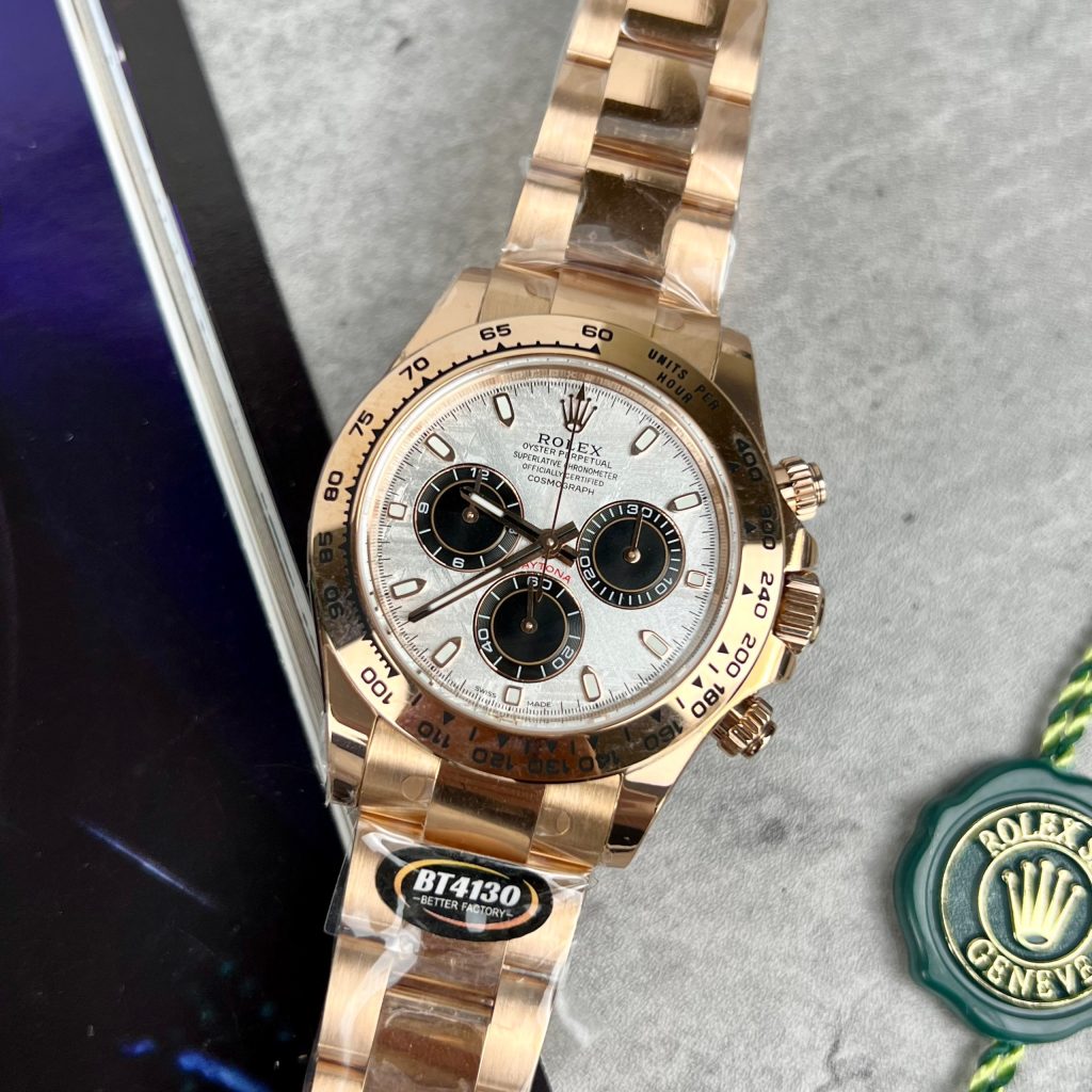 Rolex Daytona 116505 Meteorite Dial Best Replica Watch BTF 40mm (9)