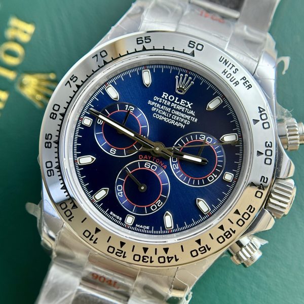 Rolex Daytona 116509 Weight Correction Watch 173gram Blue Dial 40mm (1)