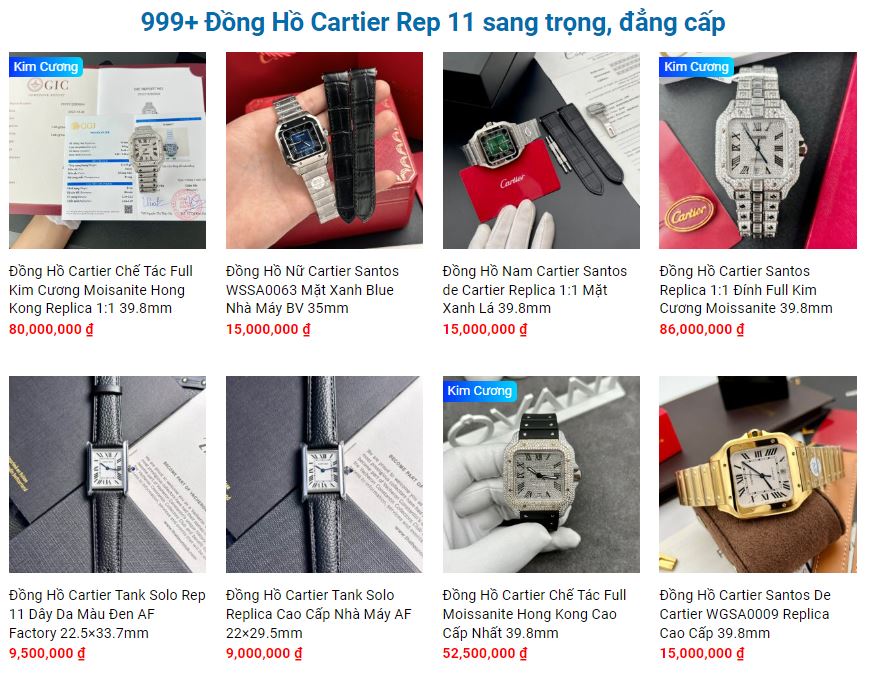 Top 5 Ultimate Fake Cartier Watch Collections