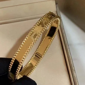 Van Cleef & Arpels Womens Bracelet Custom Gold 18K (2)