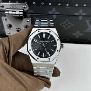 Audemars Piguet Royal Oak 15400ST Black Dial Best Replica APS Factory 41mm (5)