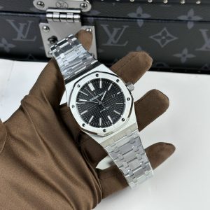 Audemars Piguet Royal Oak 15400ST Black Dial Best Replica APS Factory 41mm (5)