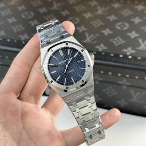 Audemars Piguet Royal Oak 15400ST Blue Dial Best Replica APS Factory 41mm (4)