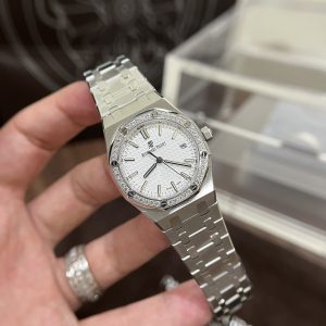 Audemars Piguet Royal Oak 77350ST Replica Watch White Dial (1)