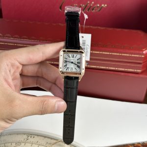 Cartier Santos Dumont Small Rose Gold Best Replica F1 Factory (2)