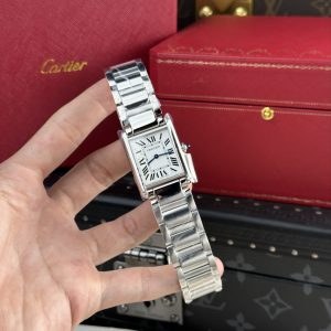 Cartier Tank Solo Replica Watches Metal Wire AF Factory 22.5×33 (1)