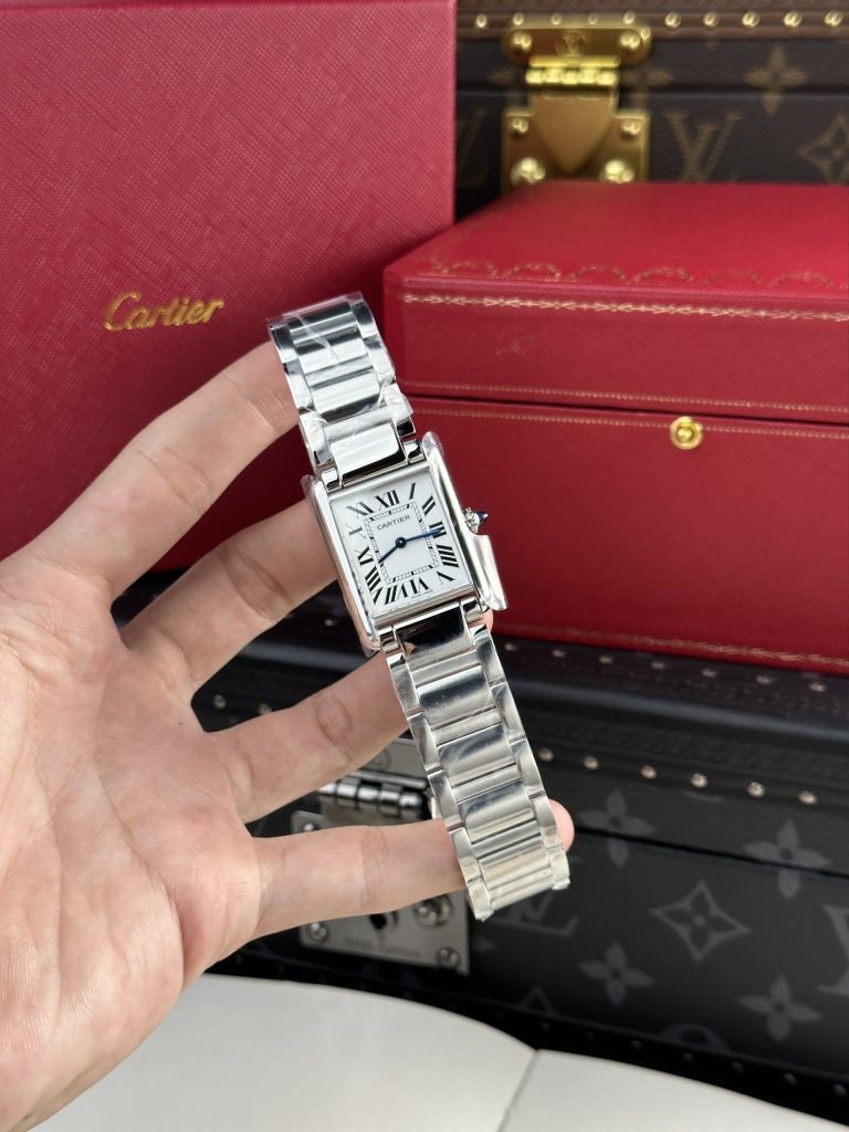 Cartier Tank Solo Replica Watches Metal Wire AF Factory 22.5×33 (1)