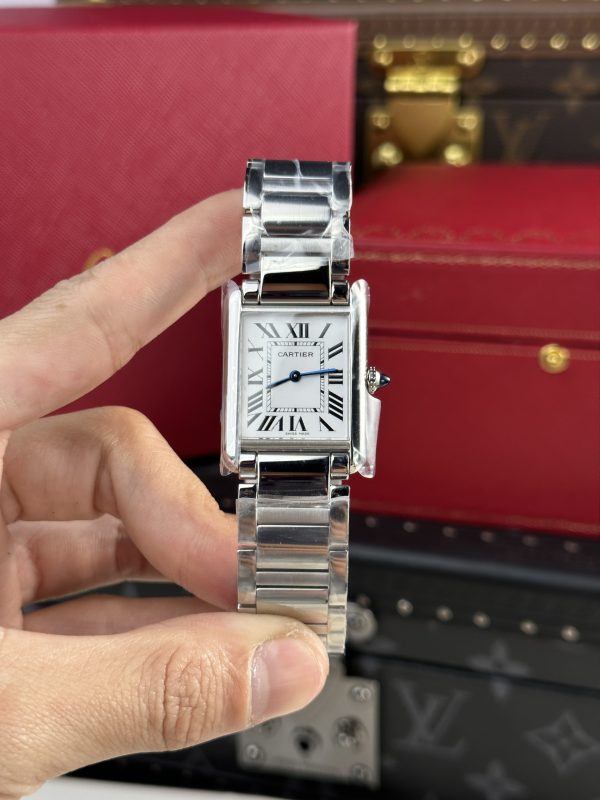 Cartier Tank Solo Replica Watches Metal Wire AF Factory 22.5×33 (1)