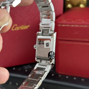 Cartier Tank Solo Replica Watches Roman Numeral Pile Dial AF Factory 22.5×33 (1)