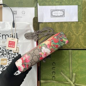 Gucci Dionysus Shoulder Womens Replica Bags Flower Pattern Size 20cm (2)