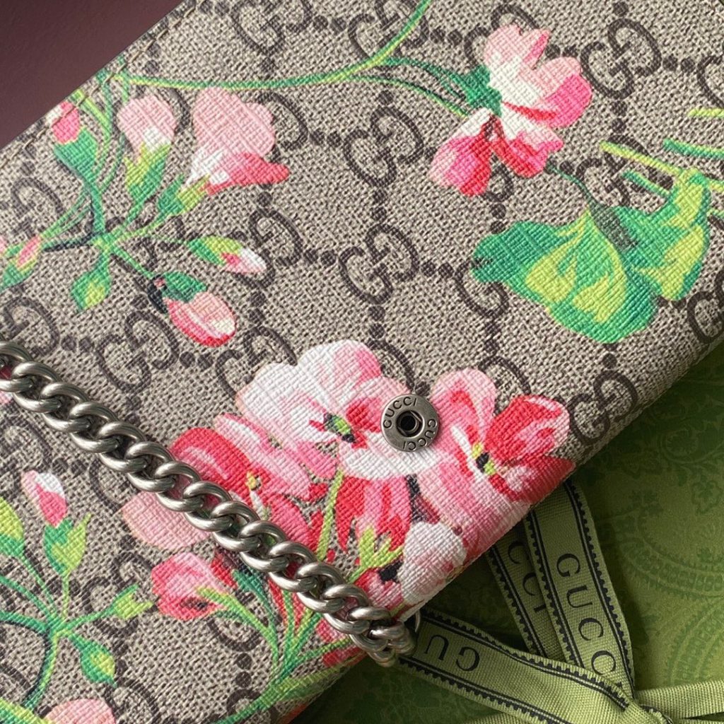 Gucci Dionysus Shoulder Womens Replica Bags Flower Pattern Size 20cm (2)