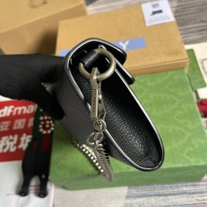 Gucci Dionysus Shoulder Womens Replica Handbags Black Size 25cm (2)