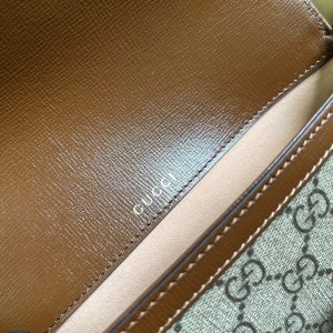 Gucci Horsebit 1955 Womens Replica Bags Brown Size 21.5x12 (2)