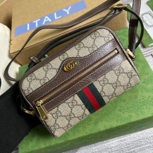 Gucci Ophidia GG Supreme Mini Men Wear Cross Body Replica Bags Size 17 (2)