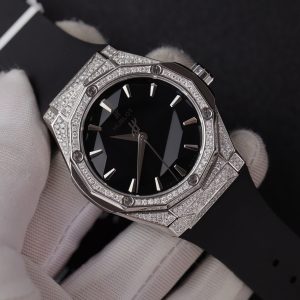 Hublot Orlinski Titanium Custom Full Natural Diamonds Best Replica 40mm