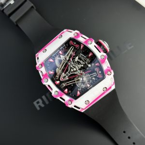 Richard Mille Best Replica RM38-02 Bubba Watson Tourbillon Carbon Quartz TPT 44mm (1)