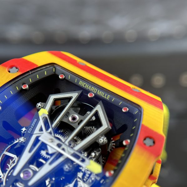 Richard Mille RM27-03 Rafael Nadal Shock Resistance Tourbillon Best Replica 44mm