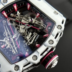 Richard Mille Replica Watch RM38-02 Bubba Watson Tourbillon Carbon Quartz TPT 44mm (11)