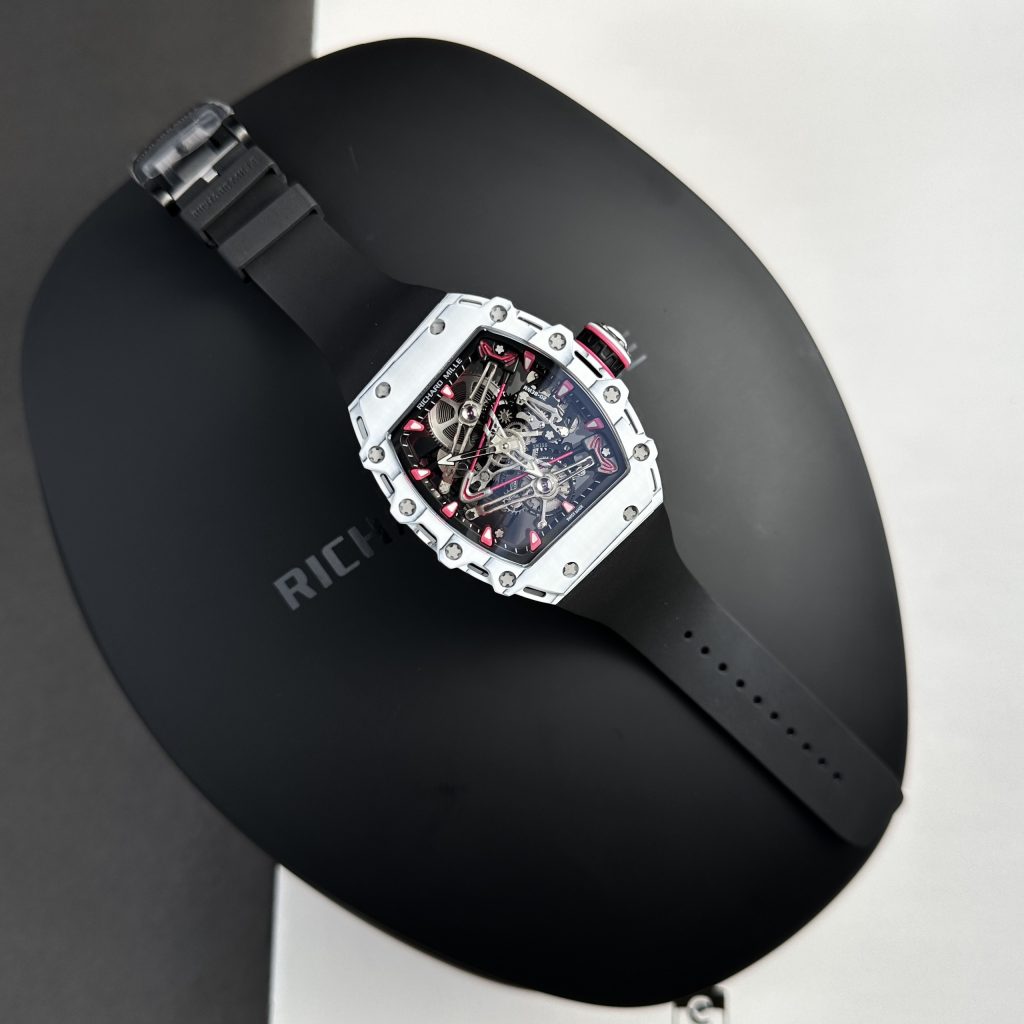 Richard Mille Replica Watch RM38-02 Bubba Watson Tourbillon Carbon Quartz TPT 44mm (11)