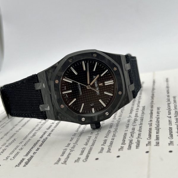 Audemars Piguet Royal Oak 15400 Full Carbon Best Replica 41mm (9)