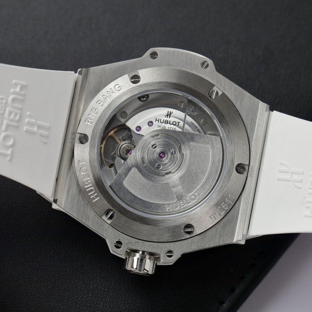 Hublot Big Bang One Click Titanium Customs Full Moissanite Diamonds 39mm (9)