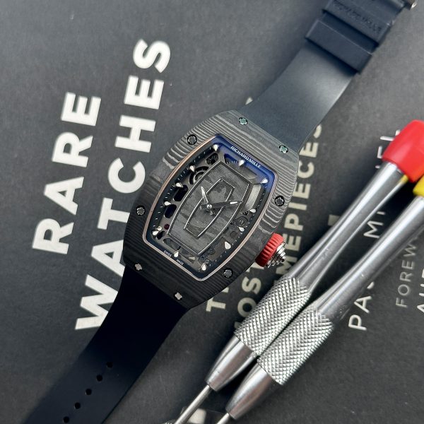 Richard Mille RM07-01 Black Carbon TPT Quartz Best Replica Watch 32x46mm (7)