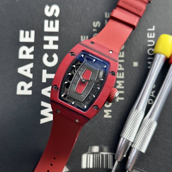 Richard Mille RM07-01 Red Carbon TPT Quartz Best Replica Watch 32x46mm (9)