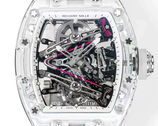 Richard Mille Replica Watch RM38-02 Tourbillon Sapphire Best Quality 41x50mm (1)