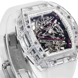 Richard Mille Replica Watch RM38-02 Tourbillon Sapphire Best Quality 41x50mm (1)