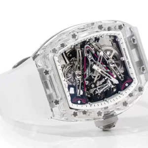 Richard Mille Replica Watch RM38-02 Tourbillon Sapphire Best Quality 41x50mm (1)