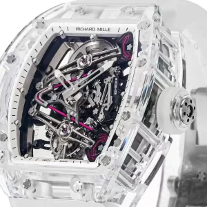 Richard Mille Replica Watch RM38-02 Tourbillon Sapphire Best Quality 41x50mm (1)