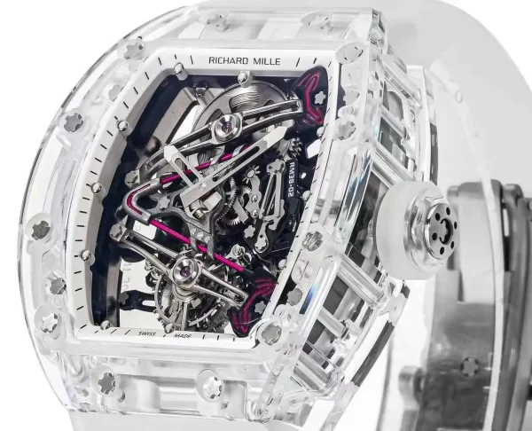 Richard Mille Replica Watch RM38-02 Tourbillon Sapphire Best Quality 41x50mm (1)